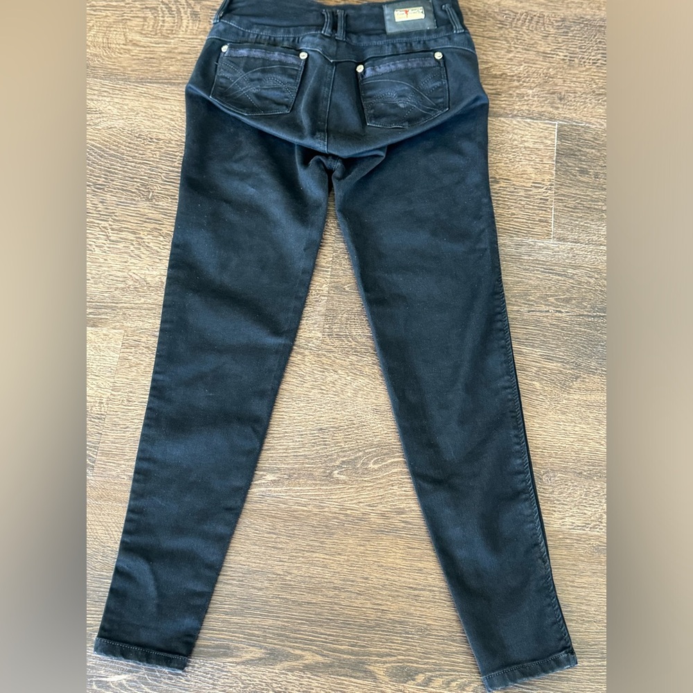 High Rise Black Jeans - Picture 3 of 14